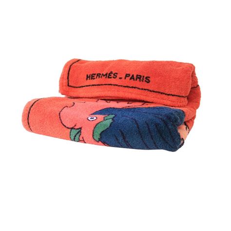 hermes bath towel|hermes bath and beach towel.